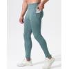 image:imageNELEUS Mens Dry Fit Compression Baselayer Pants Running Tights Leggings with Phone Pocket6109 2 Pack blackGreygreen