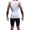 image:imageNELEUS Mens 3 Pack Athletic Compression Under Base Layer Sport Tank Top802 3 PackwhiteWhiteWhite