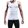 image:imageNELEUS Mens 3 Pack Athletic Compression Under Base Layer Sport Tank Top802 3 PackwhiteWhiteWhite
