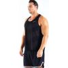 image:imageNELEUS Mens 3 Pack Dry Fit YBack Muscle Tank Workout Gym Shirt5161 BlackBlackBlack