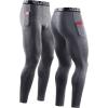 image:imageNELEUS mens Soft6069 BlackGreyRed 3 Pack