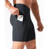 image:imageNELEUS Mens Compression Short with Pocket Dry Fit Yoga Running Shorts Pack of 36115 BlackGreyNavy Blue  3 Pack