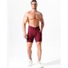 image:imageNELEUS Mens Compression Short with Pocket Dry Fit Yoga Running Shorts Pack of 36115 BlackGreyRed  3 Pack