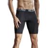 image:imageNELEUS Mens Compression Shorts Pack of 36012 BlackGreyBlue 3 Pack
