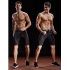 image:imageNELEUS Mens Compression Shorts Pack of 36012 Blackred StripeGreyRed 3 Pack