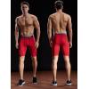 image:imageNELEUS Mens Compression Shorts Pack of 36012 BlueLight BlueRed 3 Pack