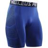 image:imageNELEUS Mens Compression Shorts Pack of 36086 BlackRedBlue 3 Pack
