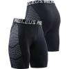 image:imageNELEUS Mens Compression Shorts Pack of 36086 BlackRedBlue 3 Pack