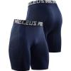 image:imageNELEUS Mens Compression Shorts Pack of 36086 RedNavyBlue 3 Pack