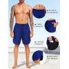 image:imageNELEUS 2 in 1 Athletic Shorts for Men 9 Dry Fit Workout Running Shorts with Pockets6150 Black  Grey  Blue  Red 4 Pack