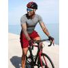 image:imageNELEUS 2 in 1 Athletic Shorts for Men 9 Dry Fit Workout Running Shorts with Pockets6150 Black  Grey  Blue  Red 4 Pack