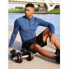 image:imageNELEUS 2 in 1 Athletic Shorts for Men 9 Dry Fit Workout Running Shorts with Pockets6150 Black 4 Pack