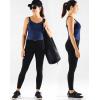 image:imageNELEUS Womens 3 Pack Athletic Cropped Tank Top Padded Bra