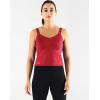 image:imageNELEUS Womens 3 Pack Athletic Cropped Tank Top Padded Bra