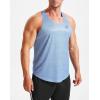 image:imageNELEUS Mens Workout Running Tank Top Sleeveless Gym Athletic Shirts81 Olive GreenNavy BlueLight Blue 3 Pack
