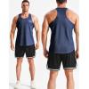 image:imageNELEUS Mens Workout Running Tank Top Sleeveless Gym Athletic Shirts81 Olive GreenNavy BlueLight Blue 3 Pack