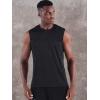 image:imageNeleus Mens Running Tank Tops 3 Pack Sleeveless Workout Athletic Shirts with Hoods