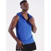 image:imageNeleus Mens Running Tank Tops 3 Pack Sleeveless Workout Athletic Shirts with Hoods