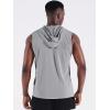image:imageNeleus Mens Running Tank Tops 3 Pack Sleeveless Workout Athletic Shirts with Hoods