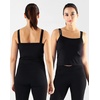 image:imageNELEUS Womens 3 Pack Athletic Compression Tank Top with Sport Bra Running Shirt8088 BlackBlueRed